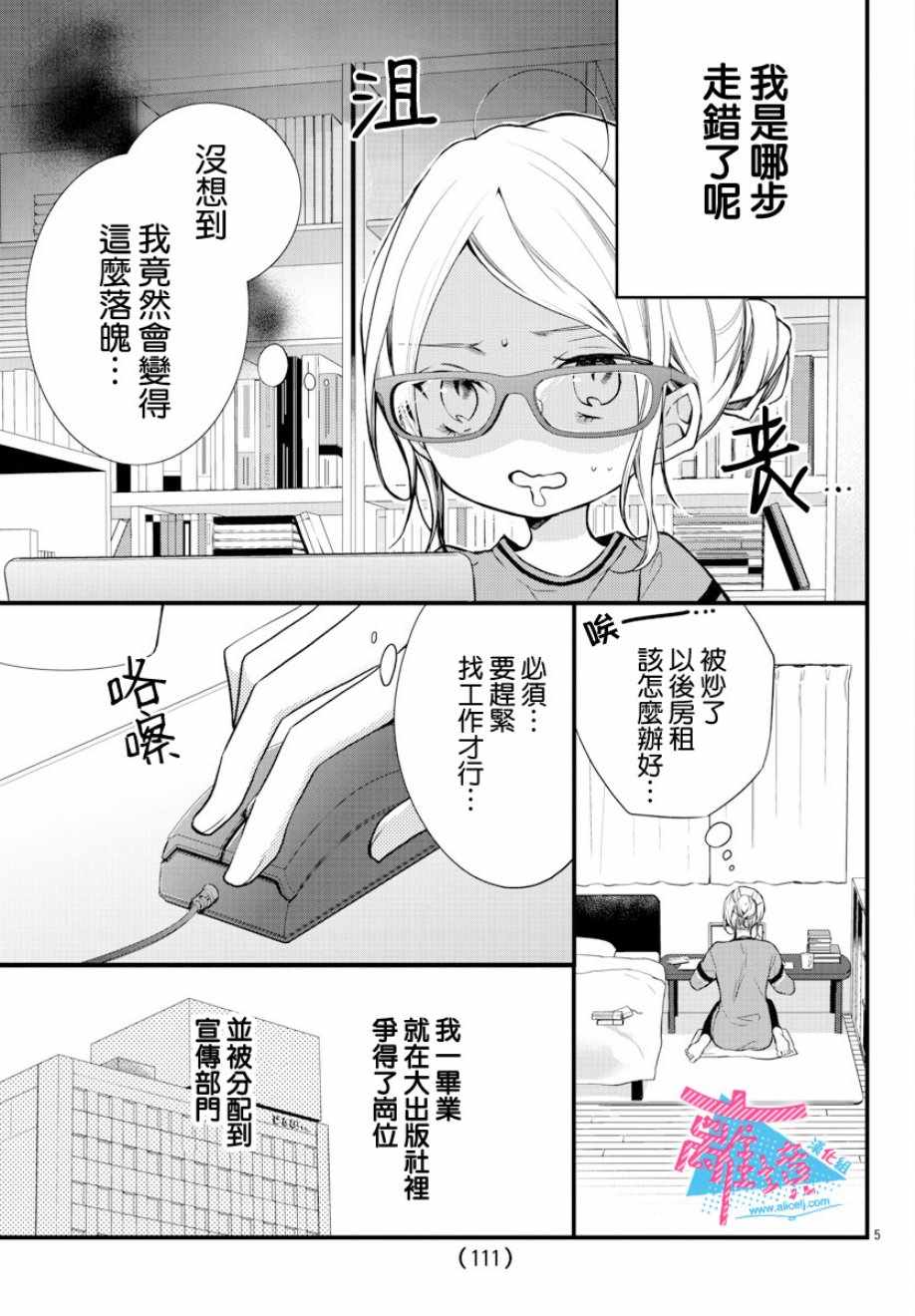 《接吻在原稿之后》漫画 001集