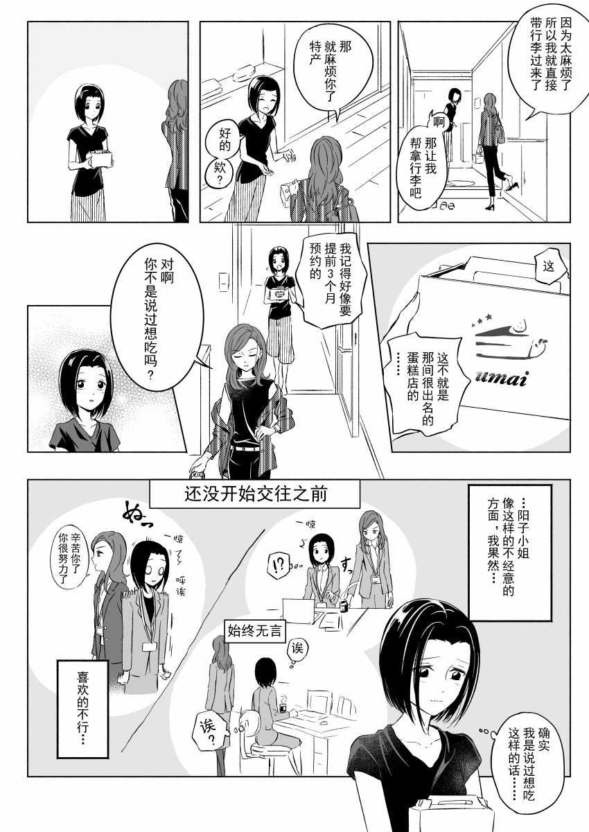 《和上司的美好关系》漫画 002集