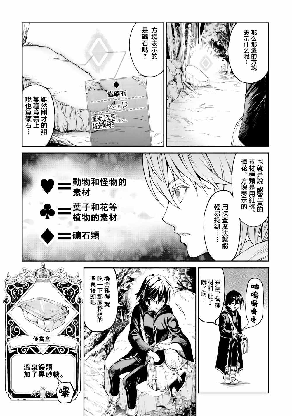 《素材采集家的异世界旅行》漫画 素材采集家 002集