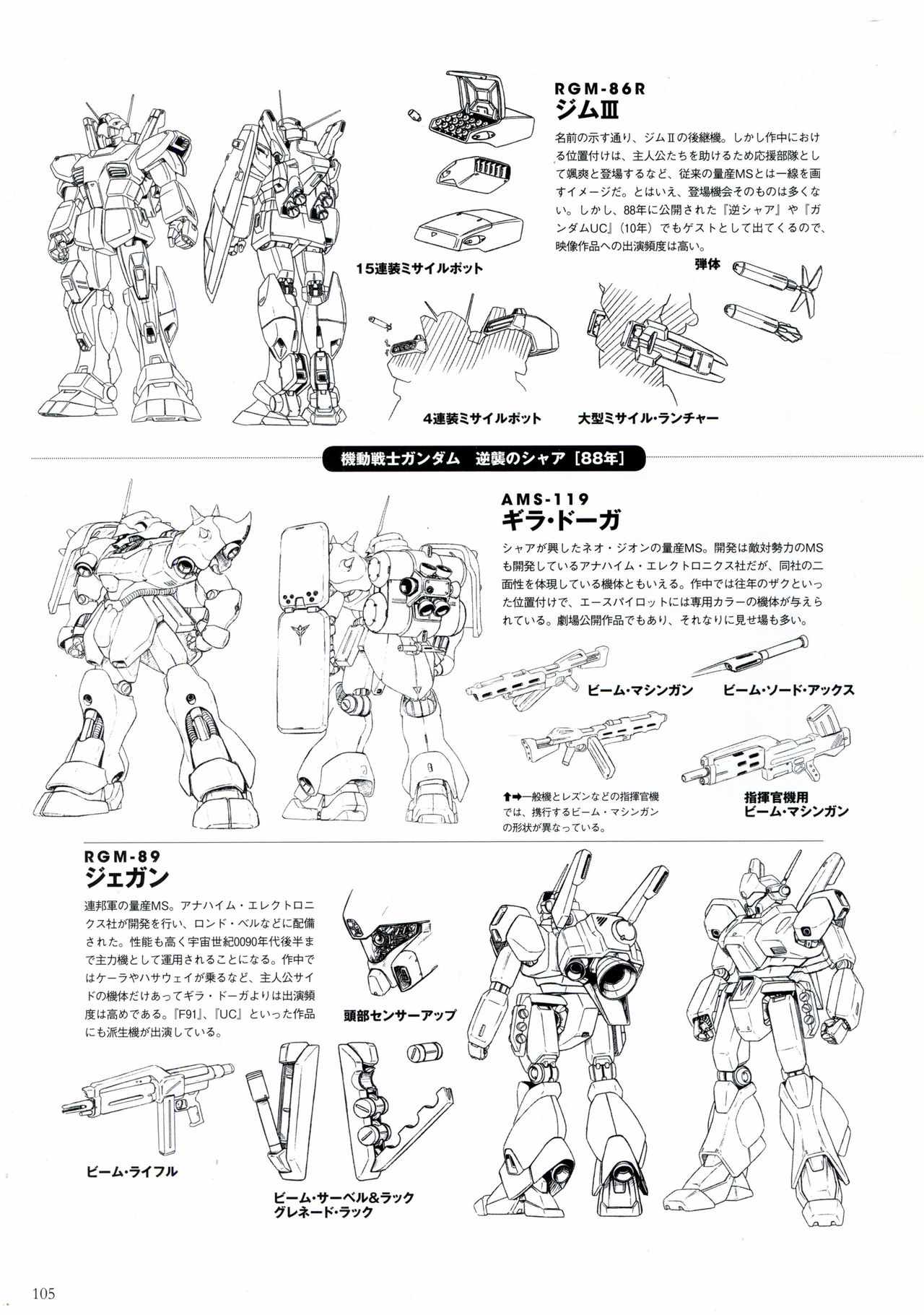 《量产型MS设定图册》漫画 01卷