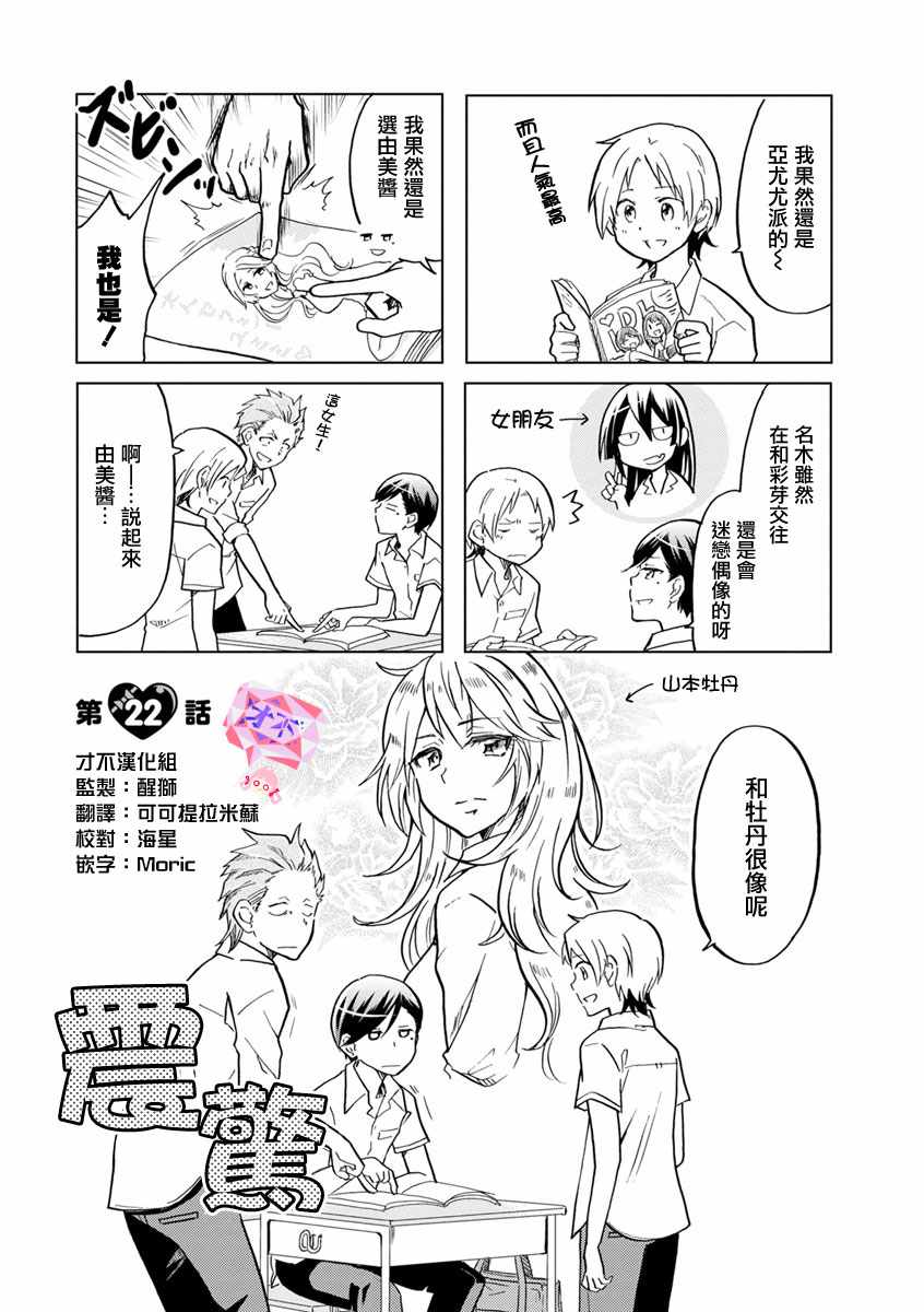 《恋爱的不良少女》漫画 022集