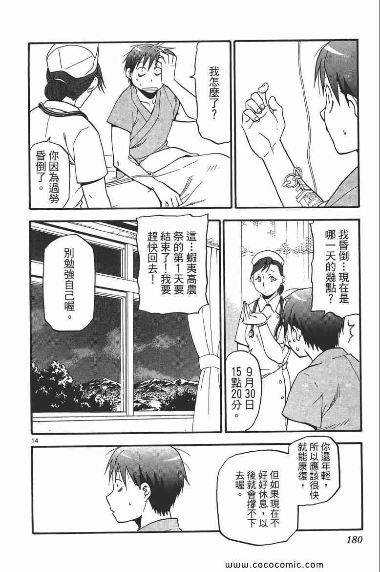 《白银之匙》漫画 06卷