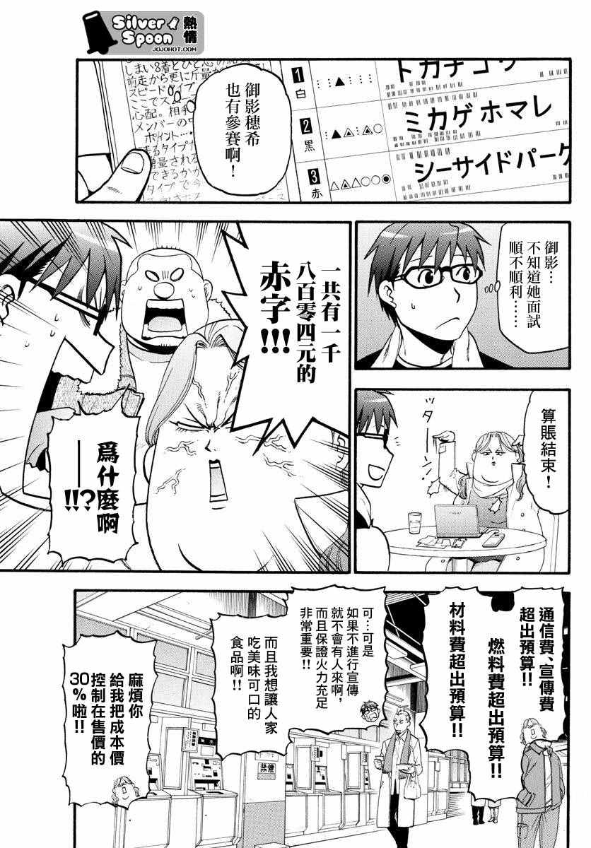 《白银之匙》漫画 117集