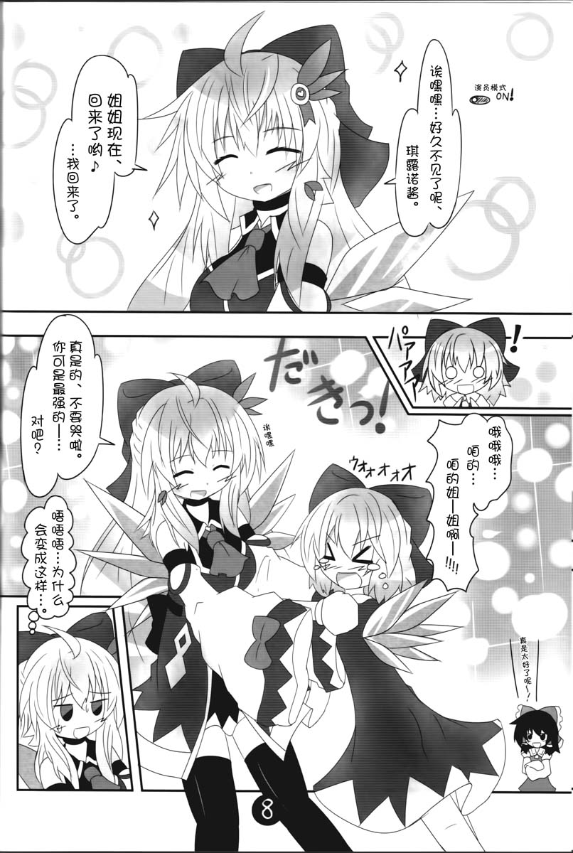 《东方冰精姐~CIRNO CROSS》漫画 CIRNO CROSS 001集