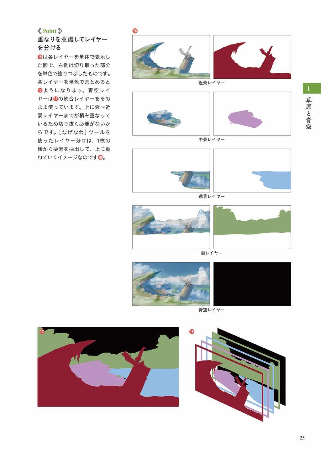 《&quotFantasy background" how to draw in Photoshop!》漫画 Photoshop 01卷