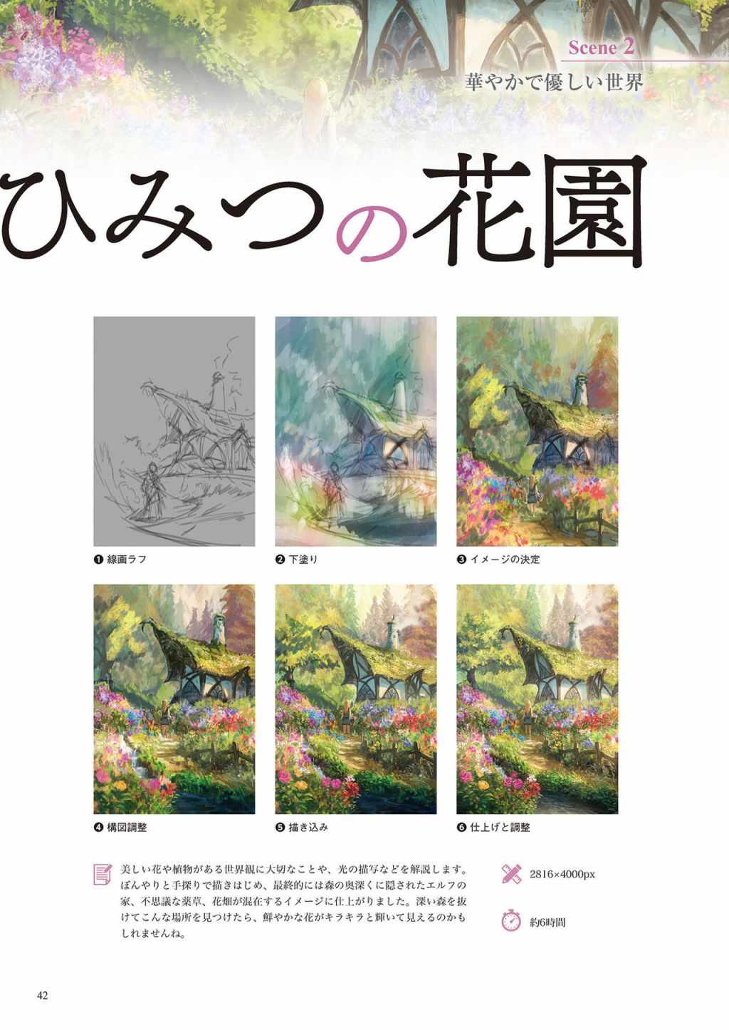 《&quotFantasy background" how to draw in Photoshop!》漫画 Photoshop 01卷