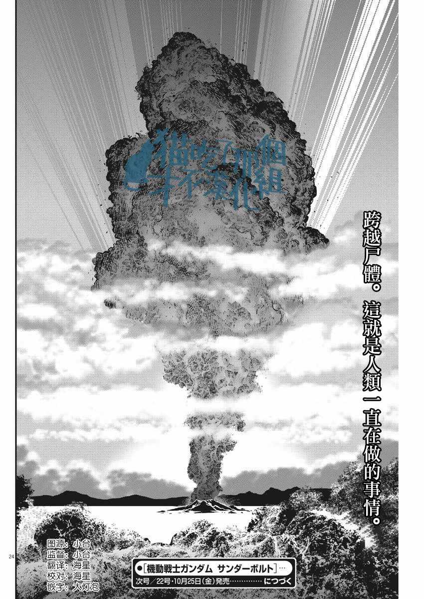 《机动战士高达THUNDERBOLT》漫画 THUNDERBOLT 125集