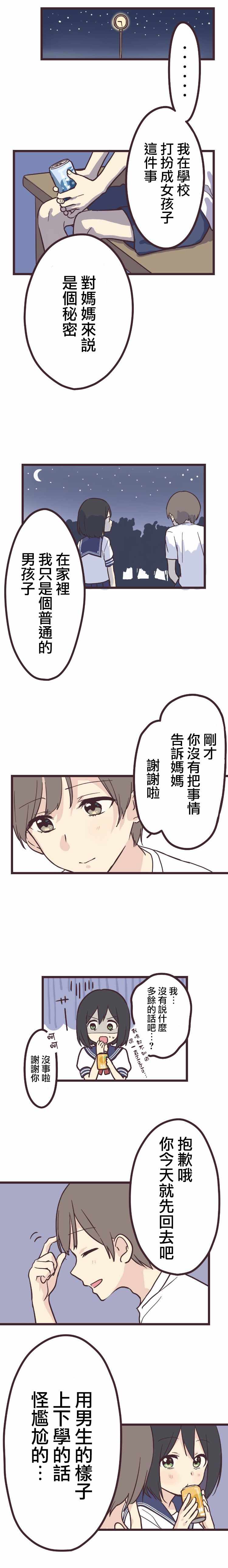 《前辈是伪娘》漫画 008集