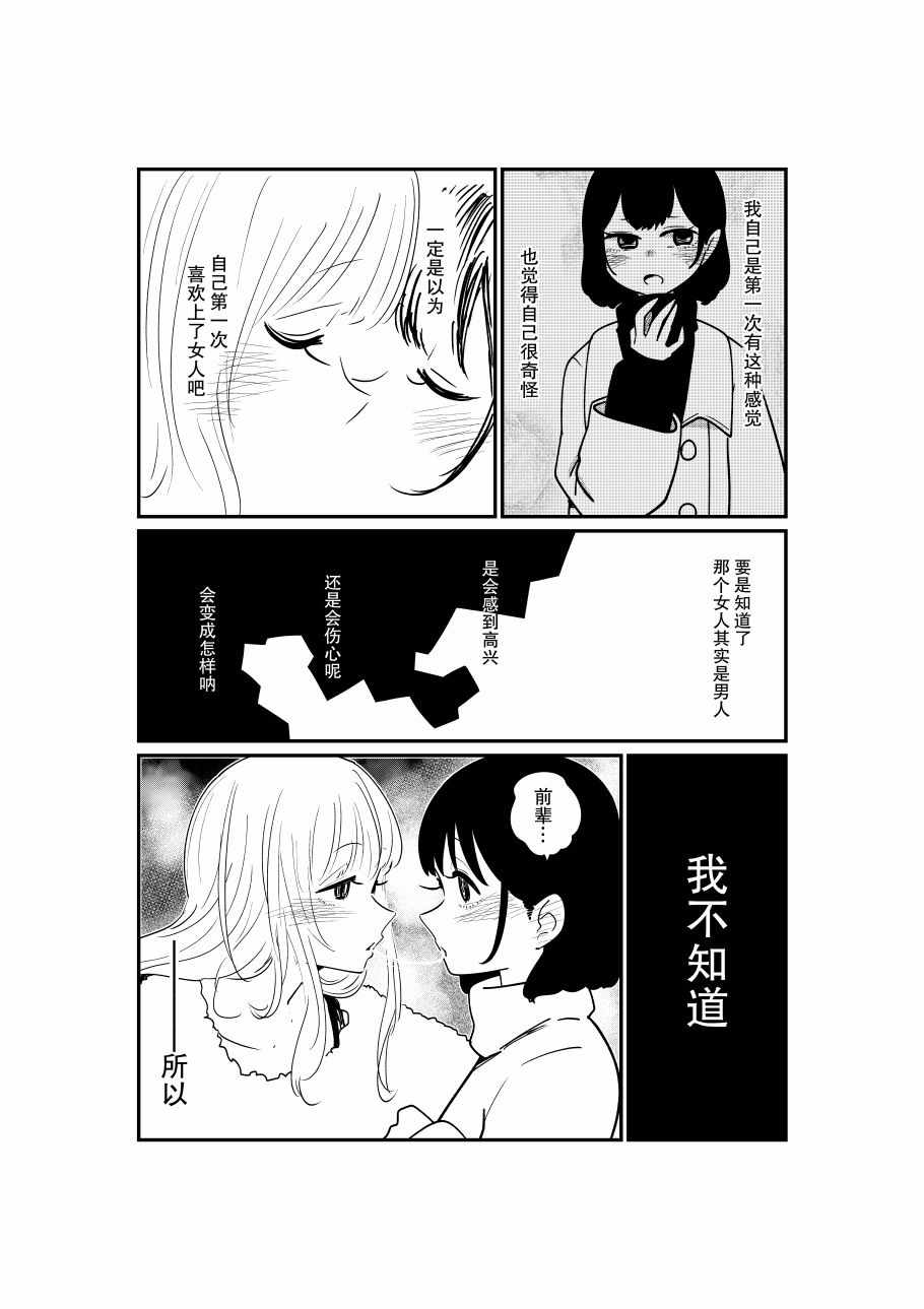 《恋人是女装男后辈》漫画 002集