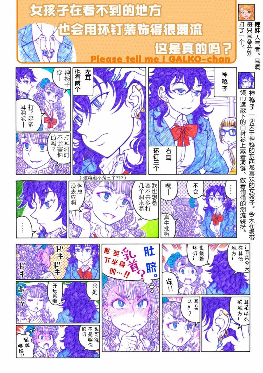 《告诉我！辣妹子酱》漫画 辣妹子酱 044集