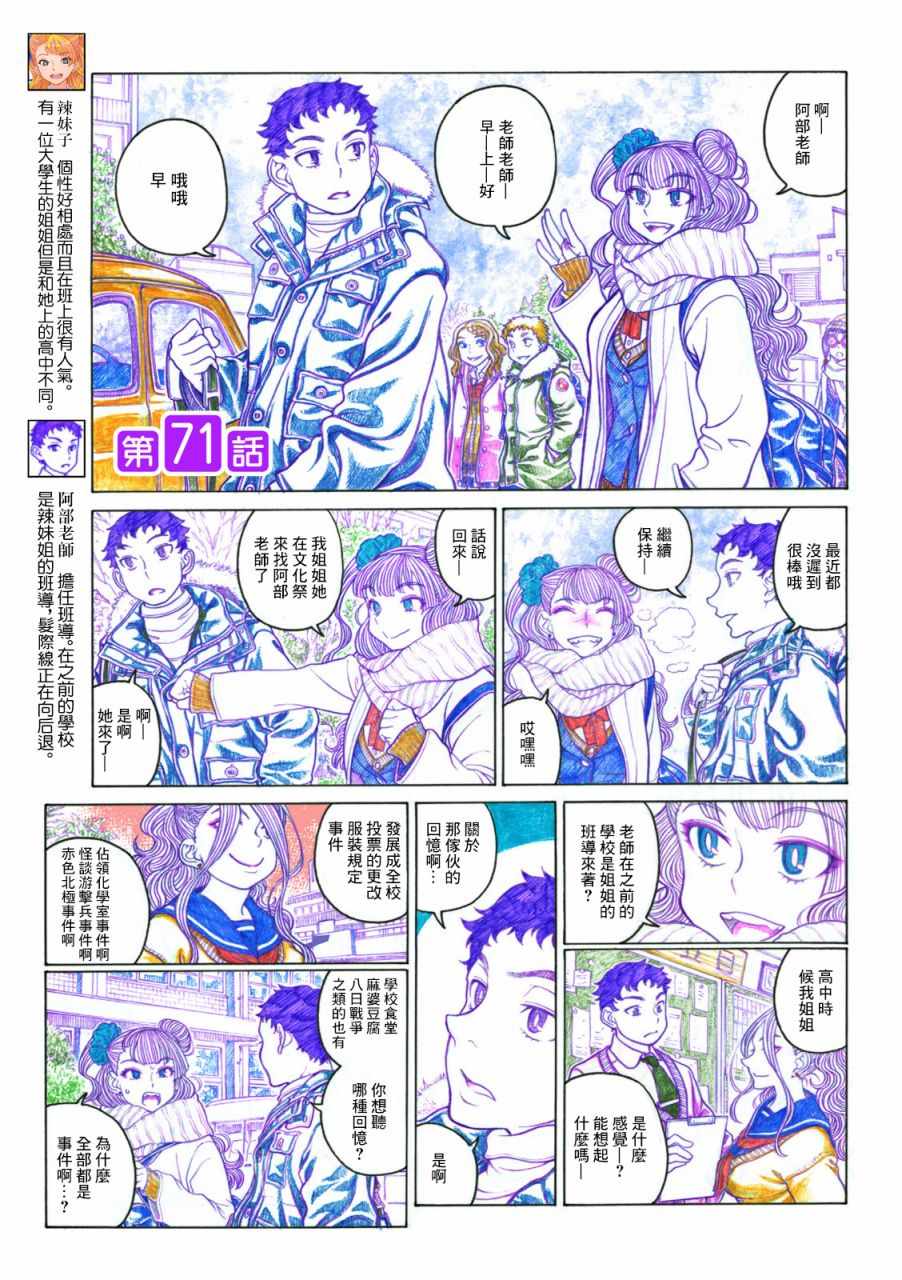 《告诉我！辣妹子酱》漫画 辣妹子酱 071集