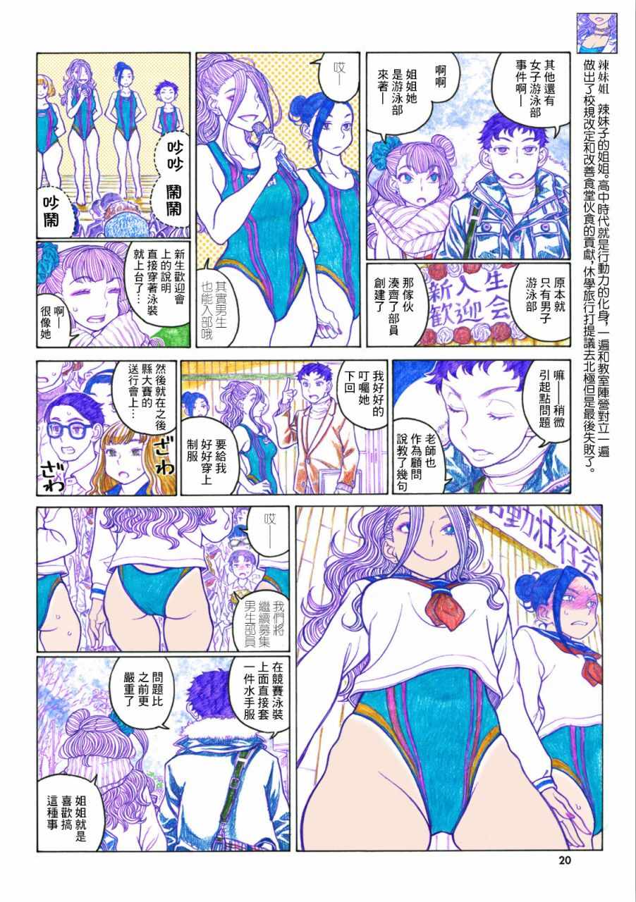 《告诉我！辣妹子酱》漫画 辣妹子酱 071集