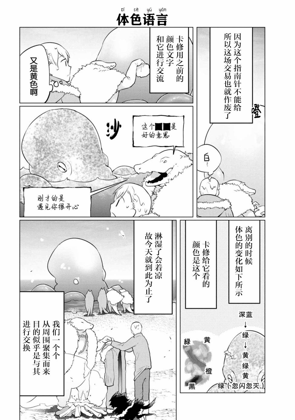 《异种族语言学入门》漫画 006集