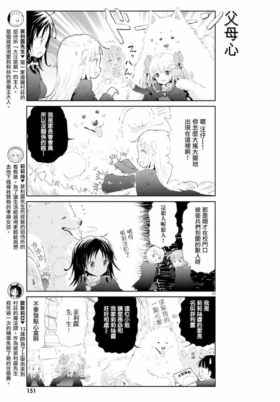 《魔汪在开招待所》漫画 002集