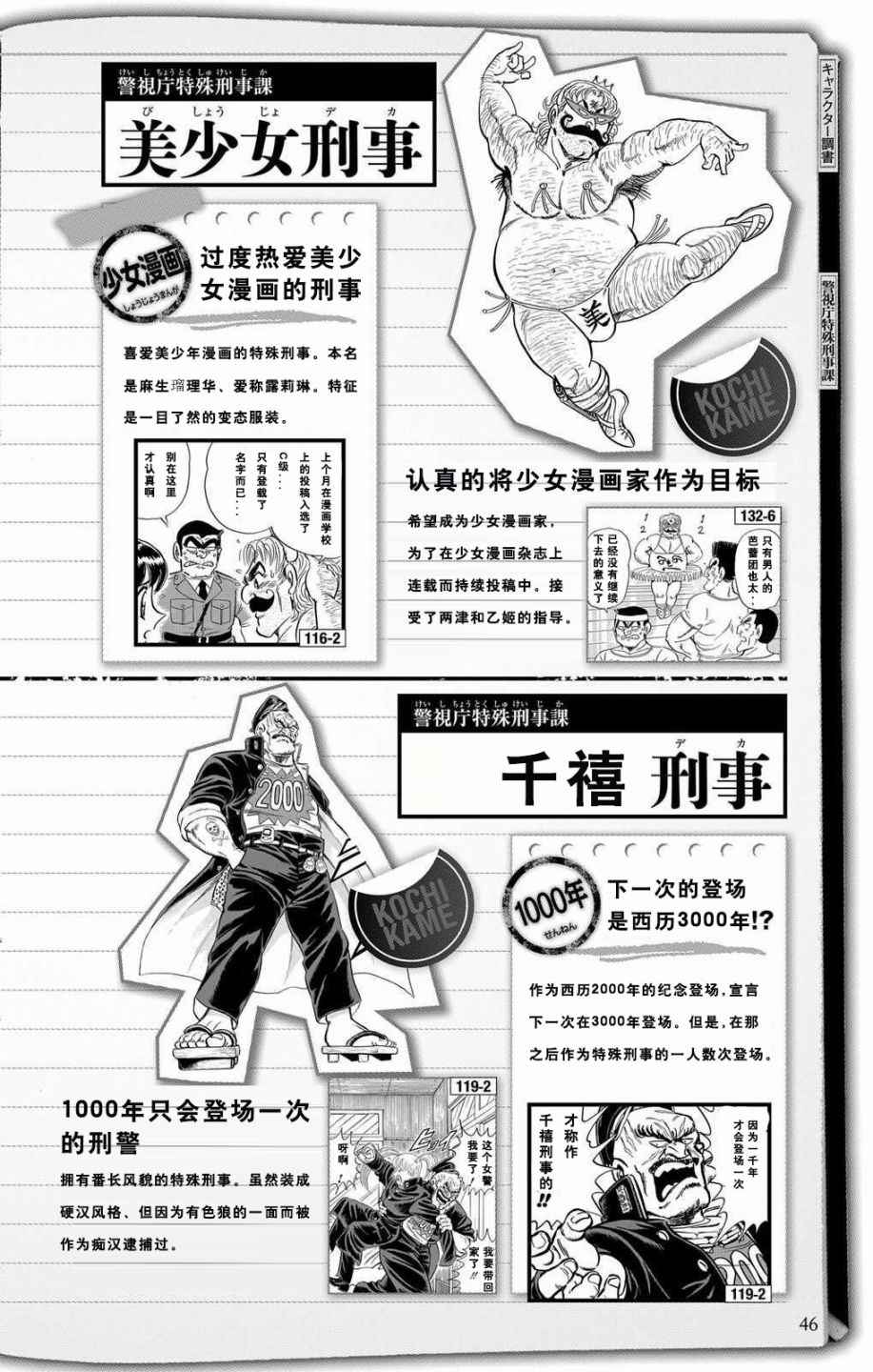 《乌龙派出所》漫画 全员调查书上部