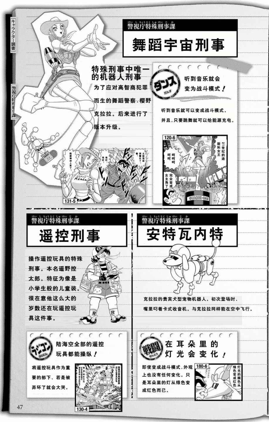 《乌龙派出所》漫画 全员调查书上部