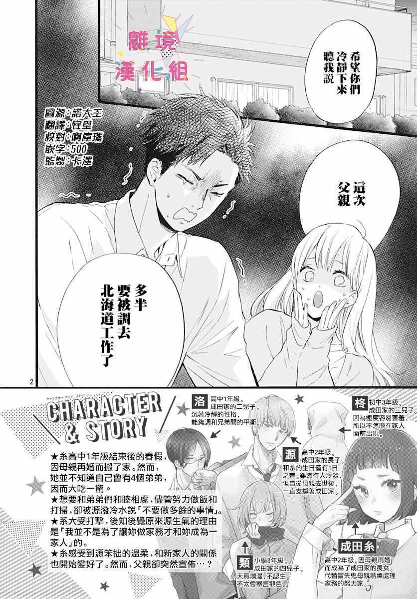 《我家弟弟们给你添麻烦了》漫画 给你添麻烦了 004集