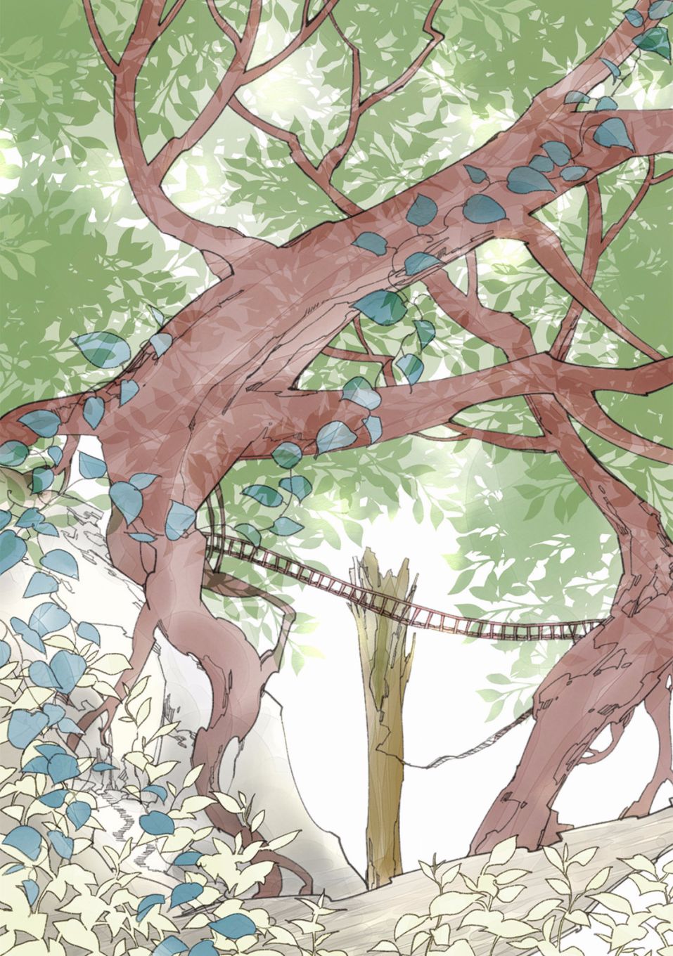 《古树的妖精们》漫画 001集