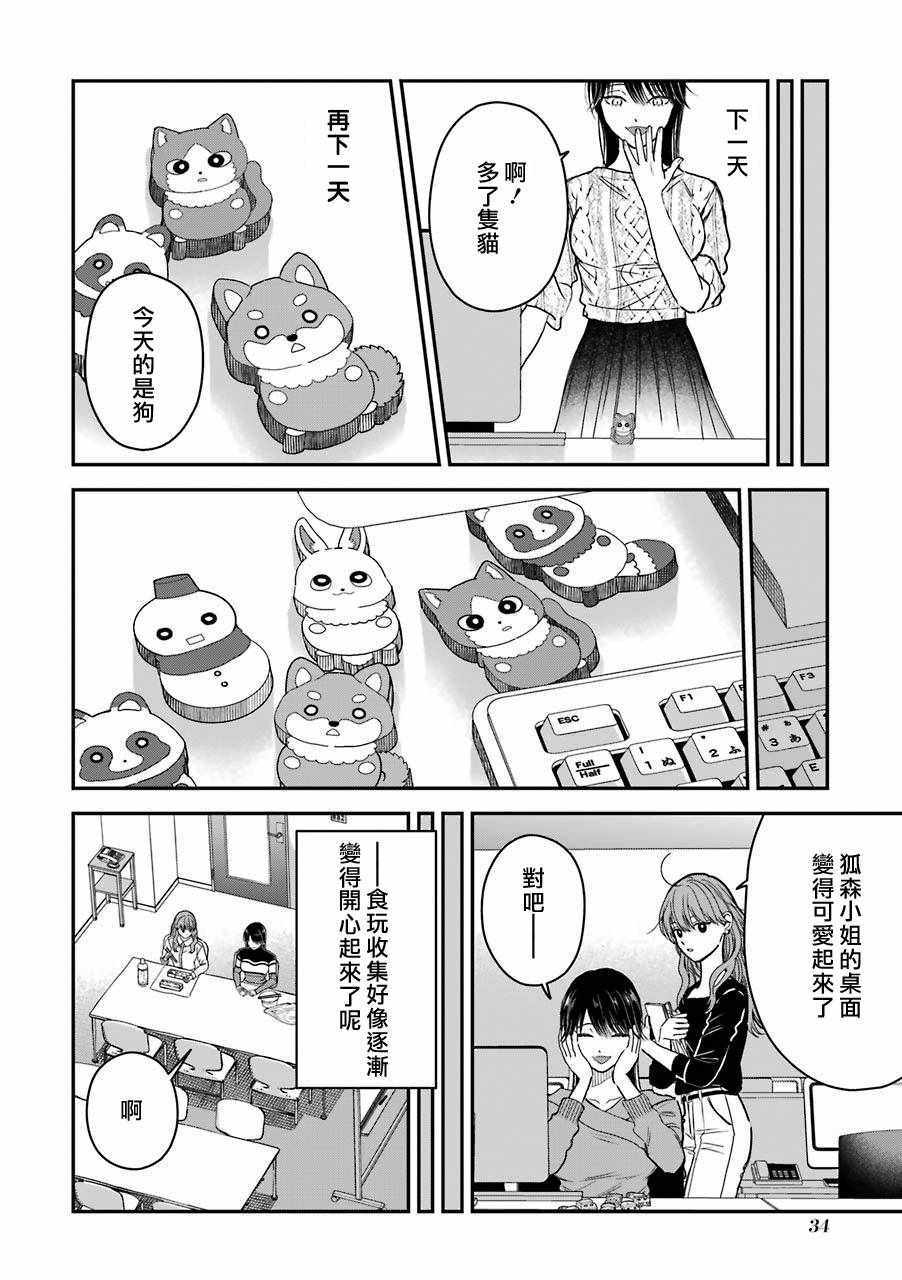 《冰属性男子与酷酷女同事》漫画 酷酷女同事 特典5