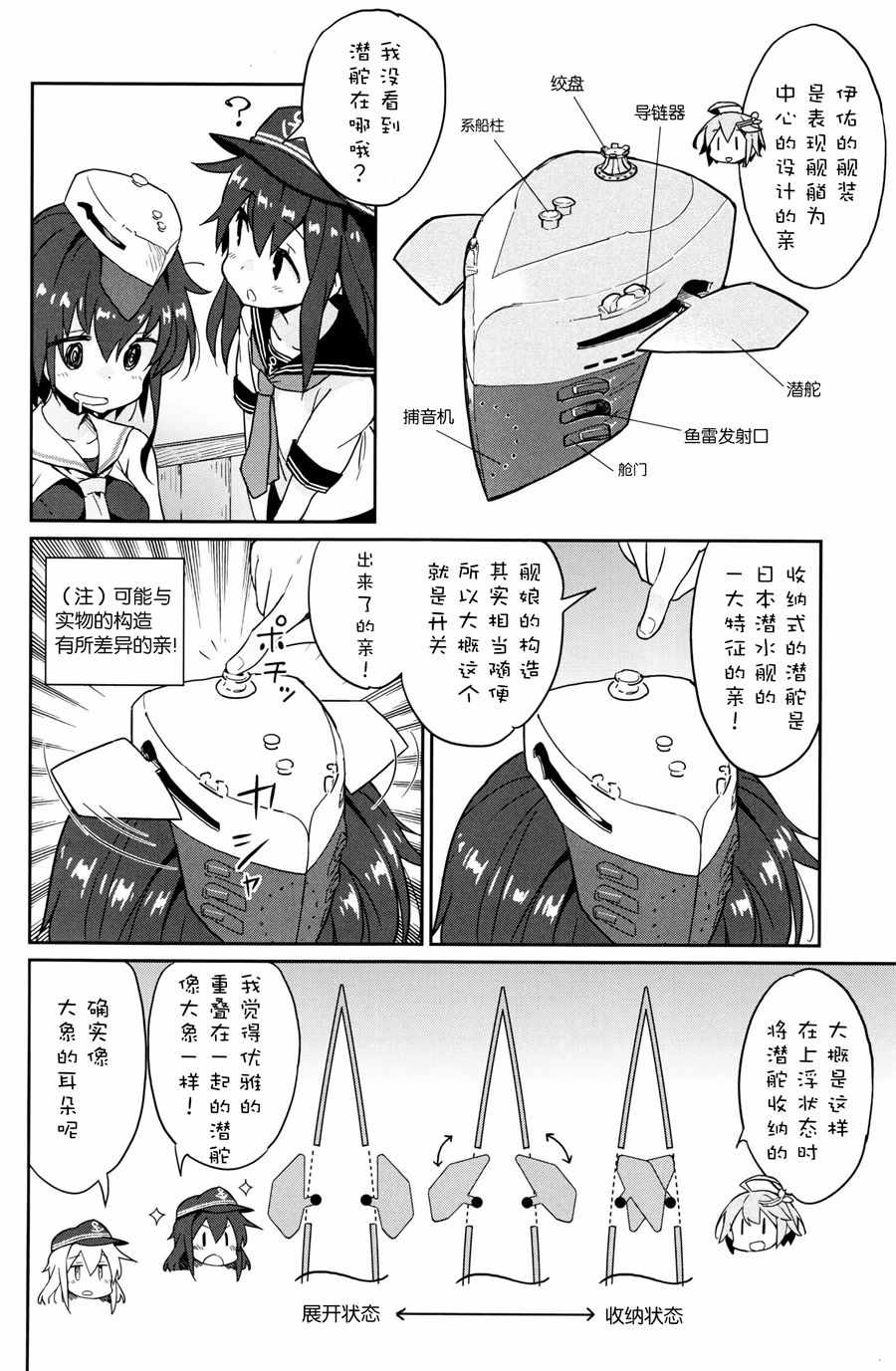 《潜水舰娘的秘密2》漫画 短篇