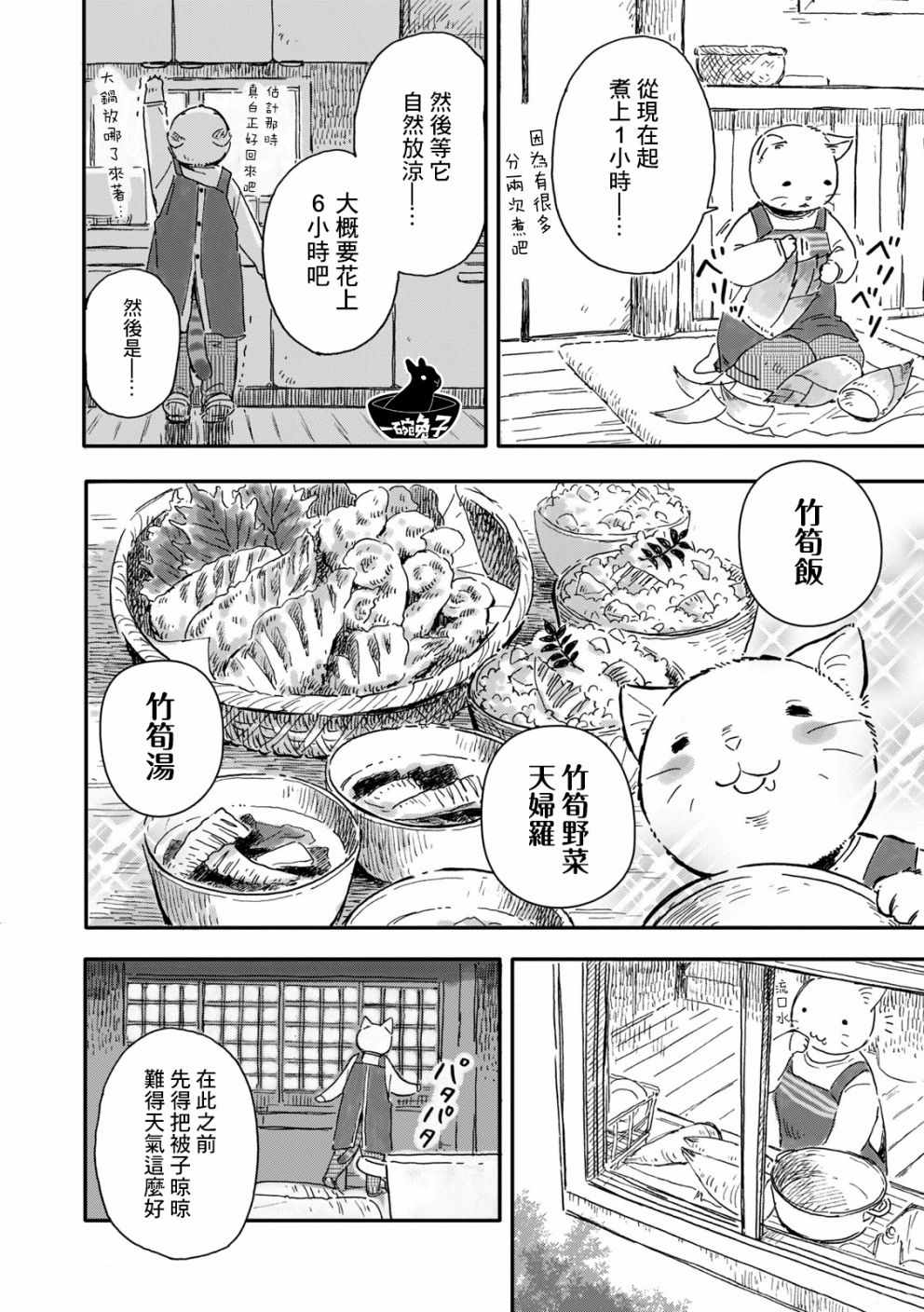 《与猫不同》漫画 002集