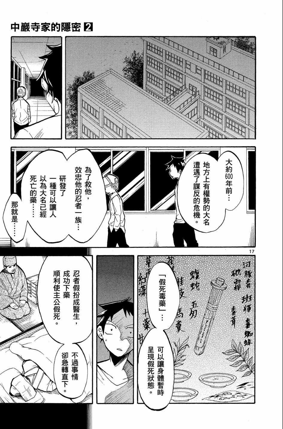 《中巖寺家的隐密》漫画 02卷