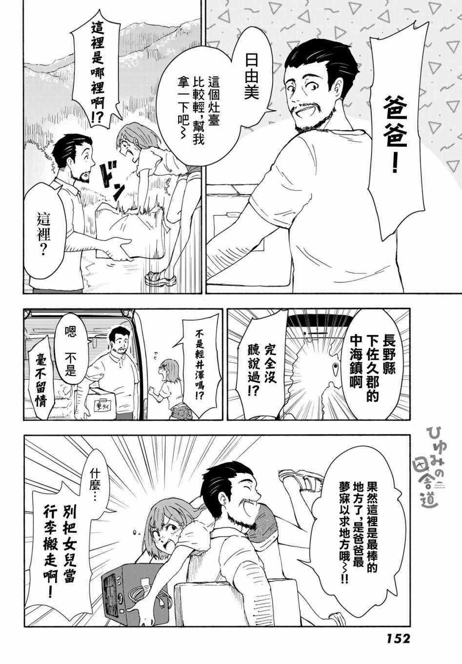 《日由美乡村路》漫画 001集