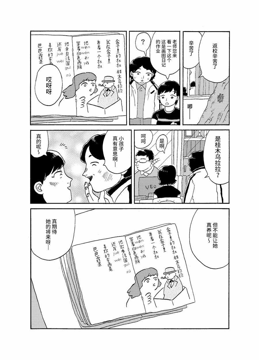 《盒子里的叔叔》漫画 短篇