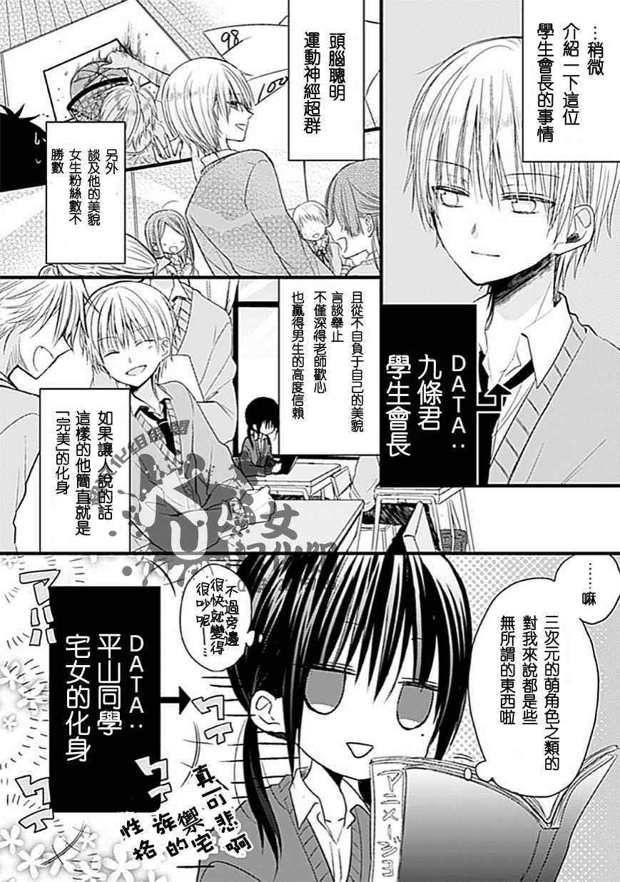 《会长君的下仆》漫画 001话