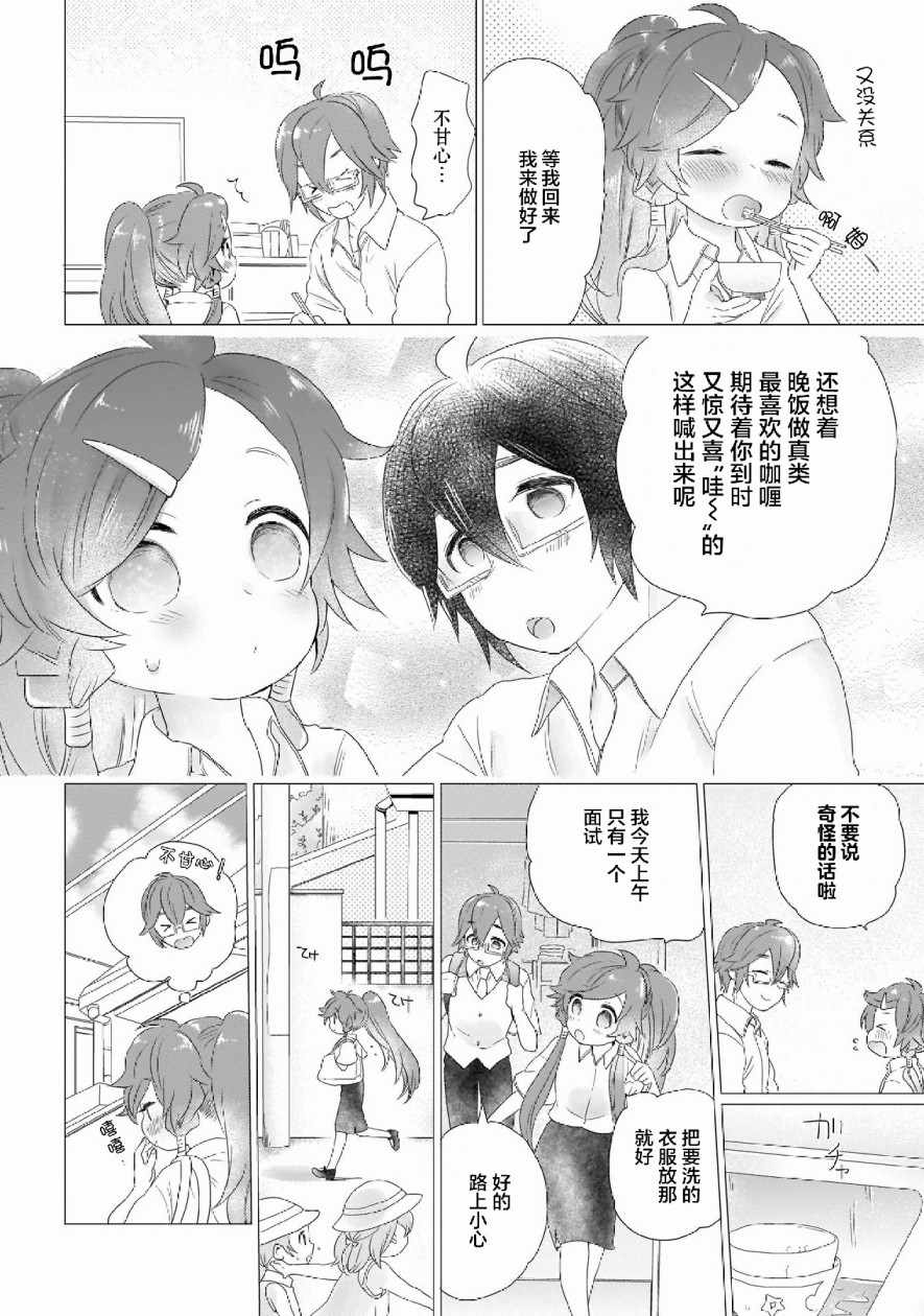 《求职、同居、共食》漫画 003集