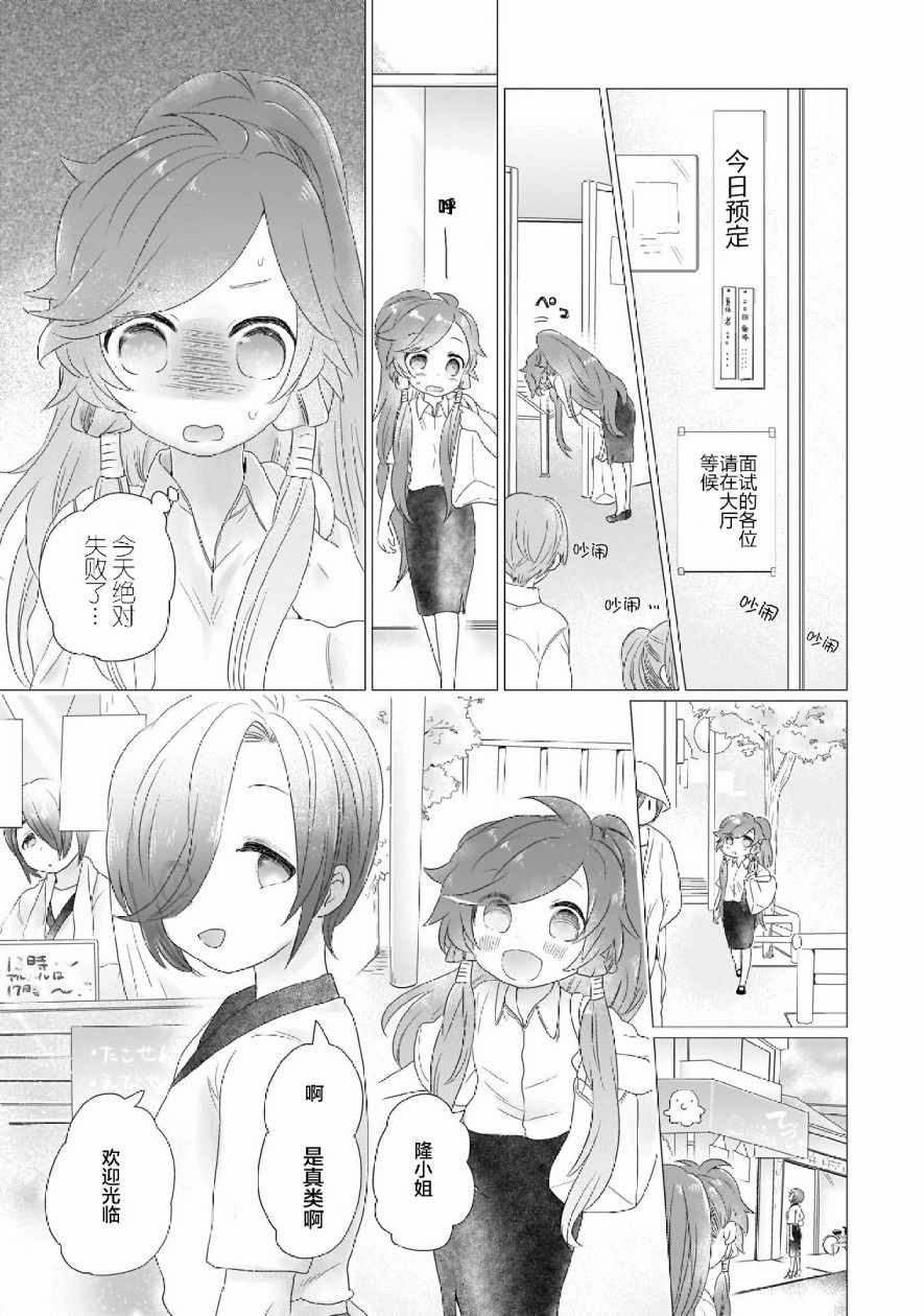 《求职、同居、共食》漫画 003集