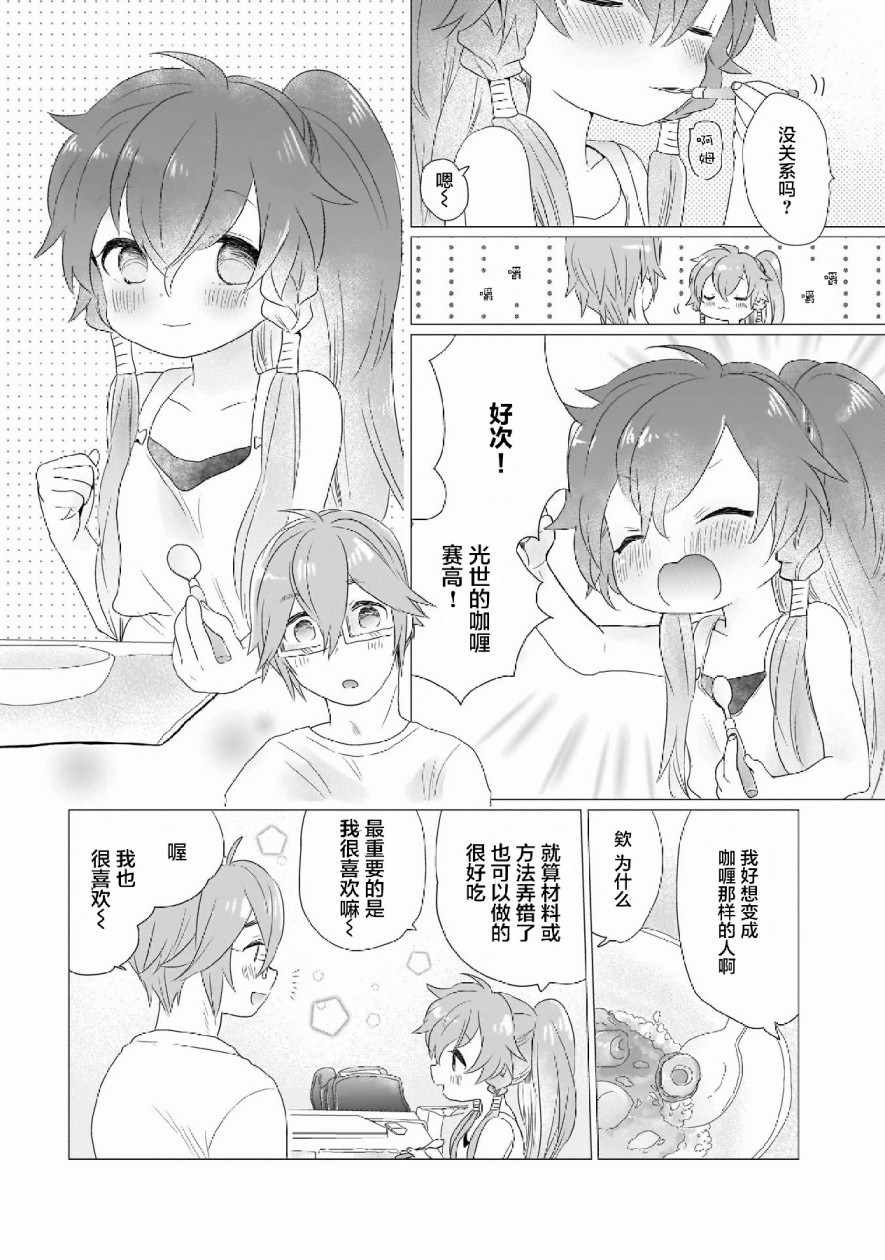 《求职、同居、共食》漫画 003集