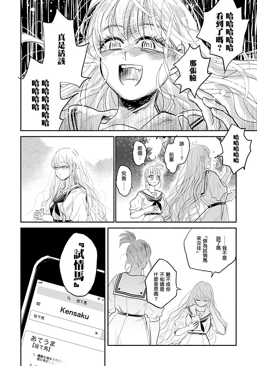 《试情马女友》漫画 001集