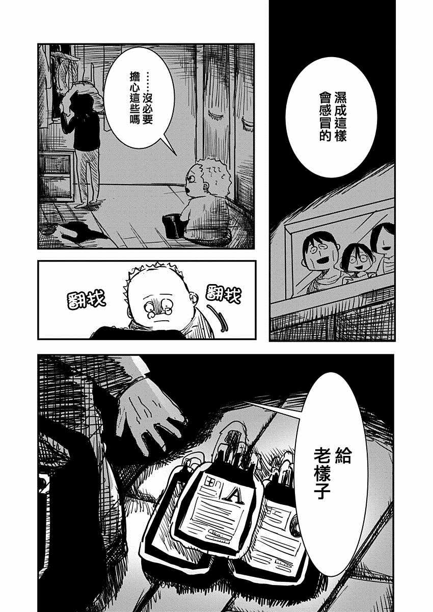 《那个人收集血液》漫画 002集