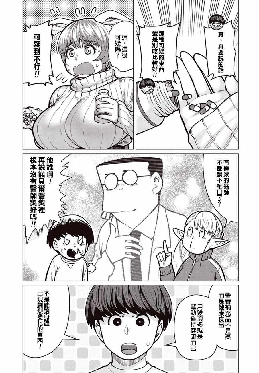 《精灵小姐瘦不了。》漫画 精灵小姐瘦不了 034集