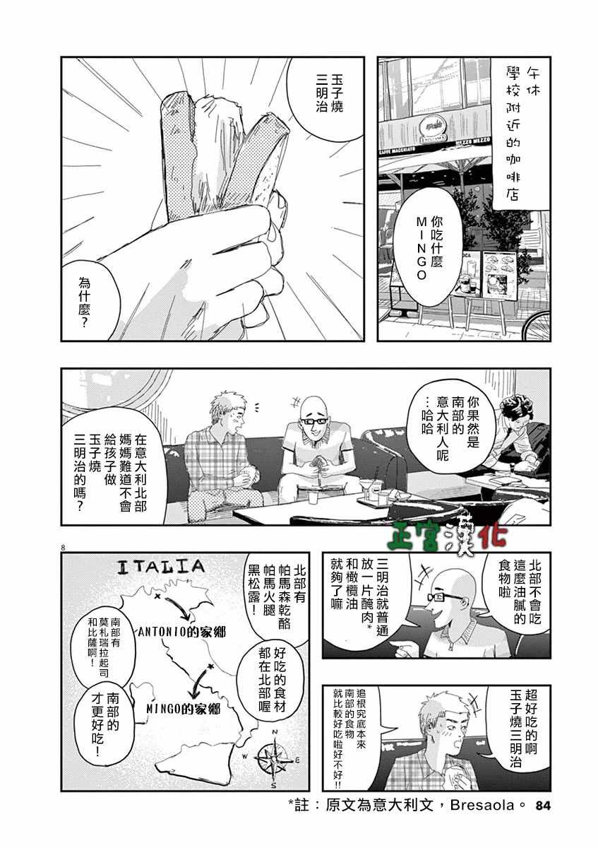 《别以为意大利人都抢手》漫画 别以为都抢手 003集