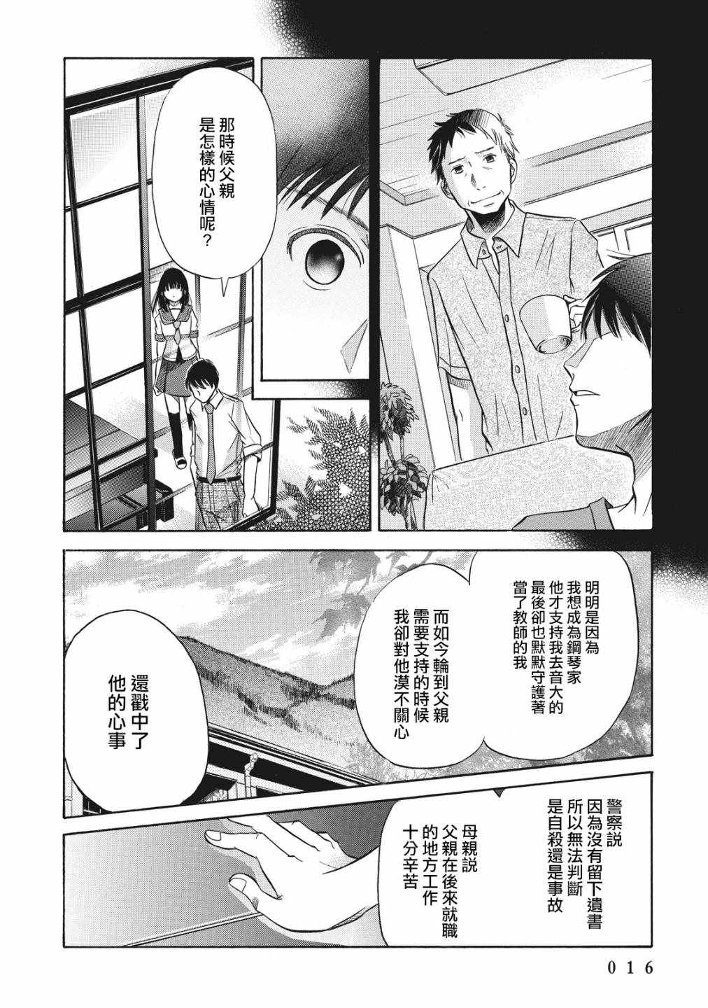 《鑒识少女叶山同学》漫画 001集