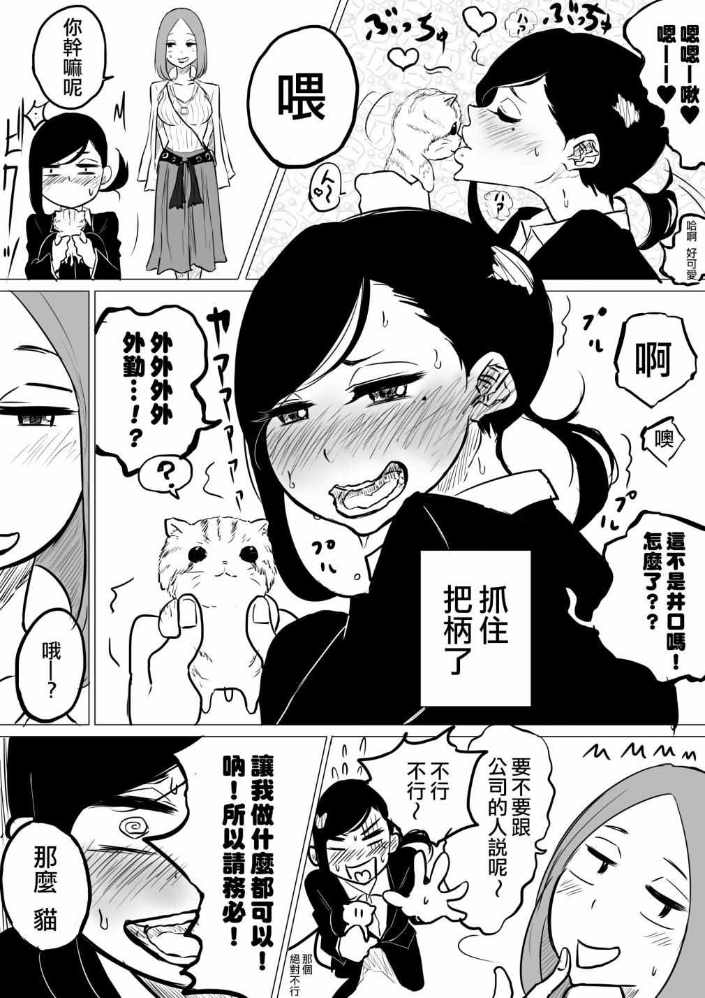 《女白领的另一面》漫画 短篇