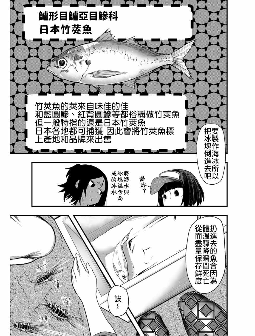 《颜艺少女的钓鱼饭》漫画 009集
