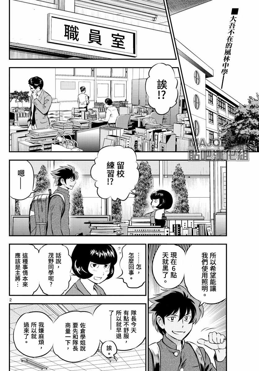 《棒球大联盟2nd》漫画 185集