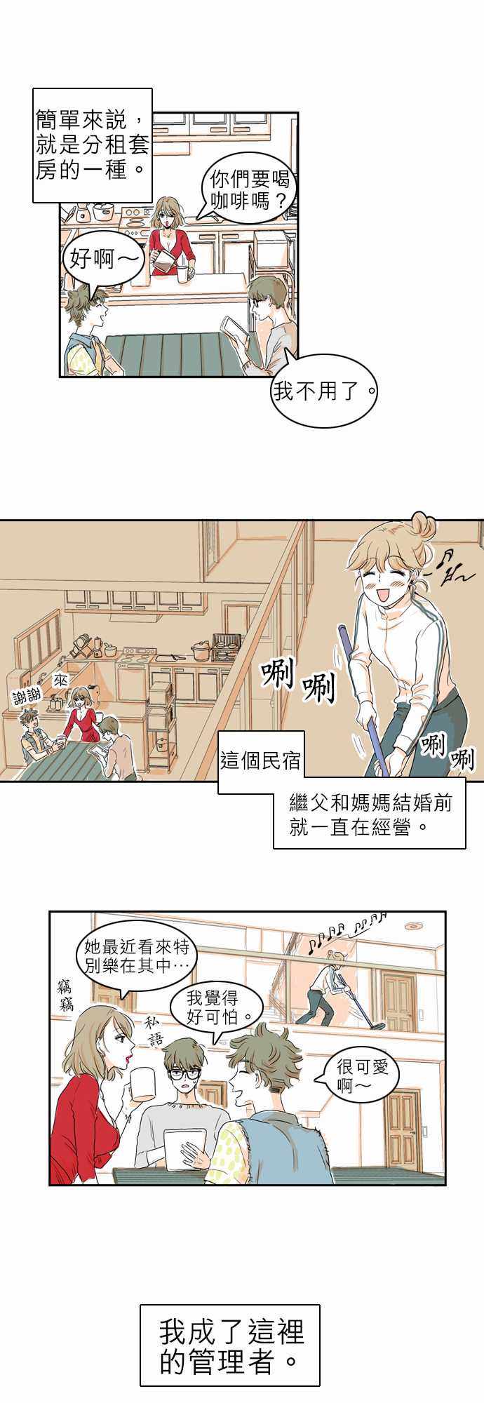 《同在屋檐下》漫画 001集