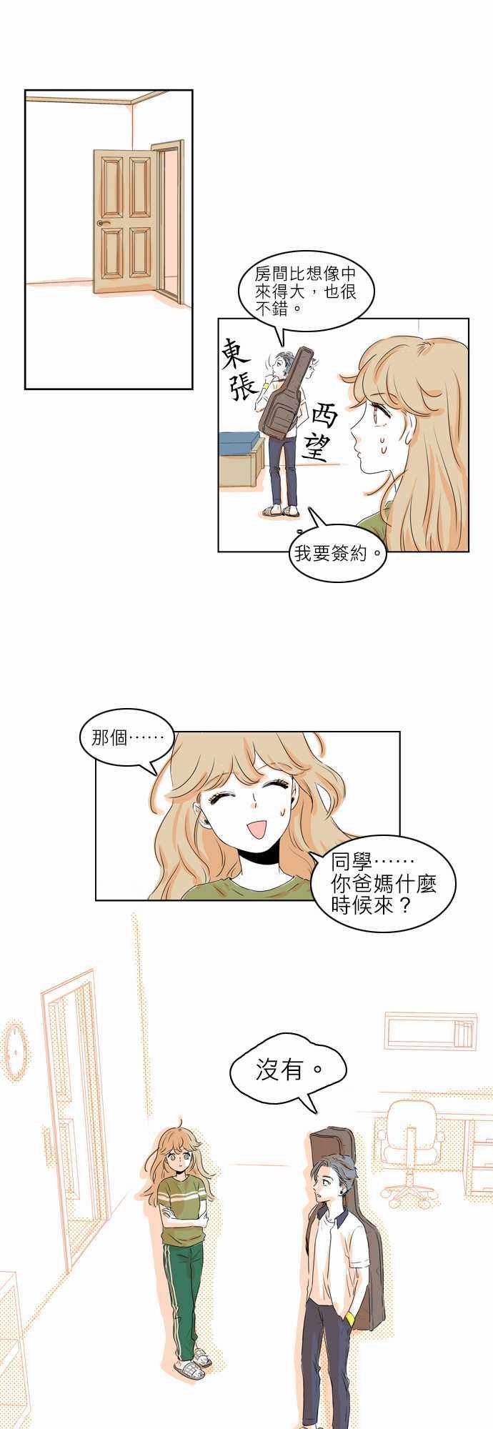 《同在屋檐下》漫画 002集