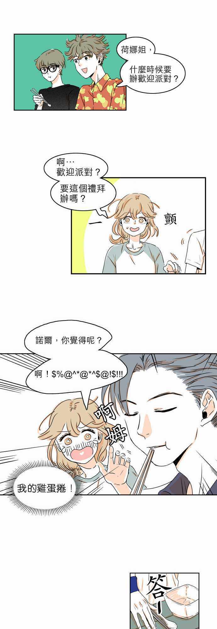 《同在屋檐下》漫画 004集