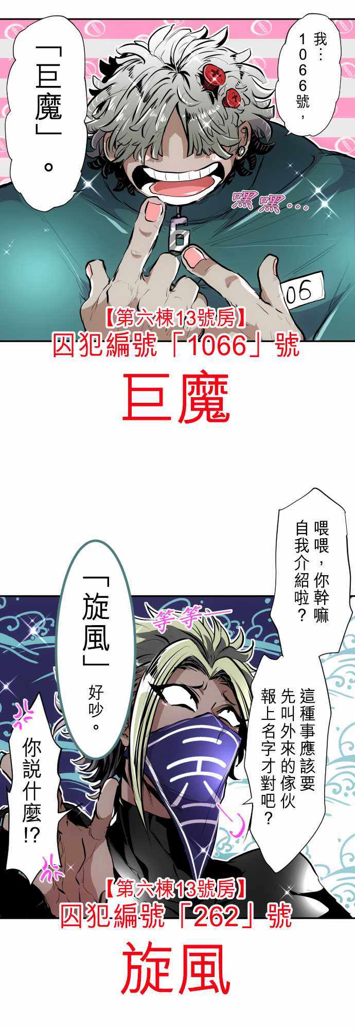 《黑白来看守所》漫画 281集