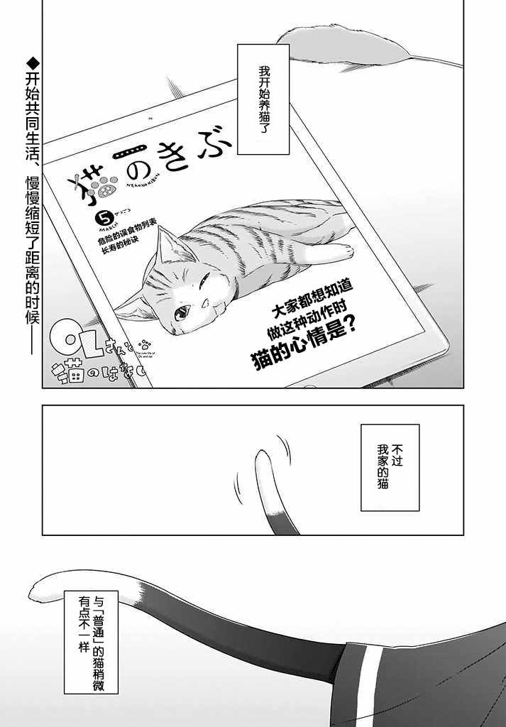 《OL小姐与猫的故事》漫画 004集