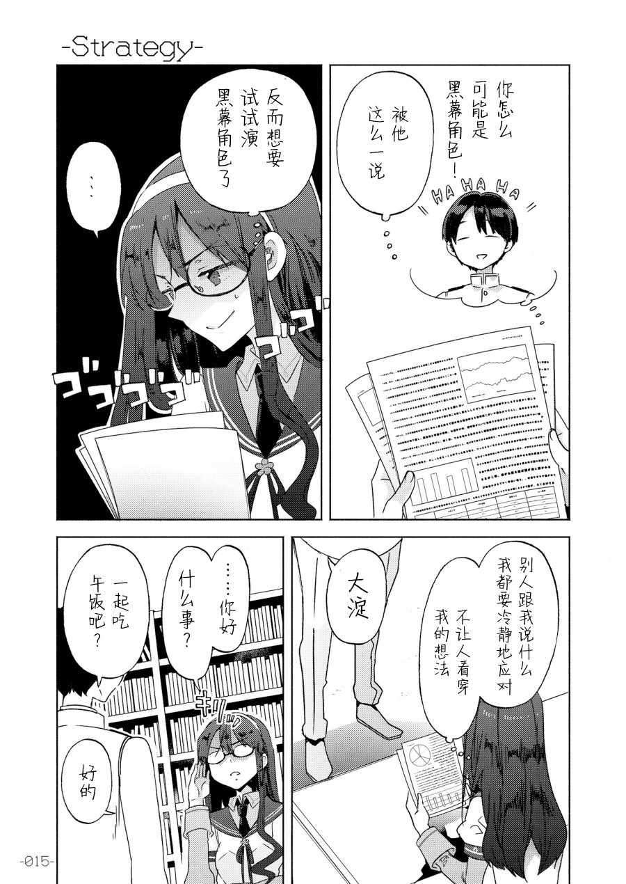 《大淀是××》漫画 短篇