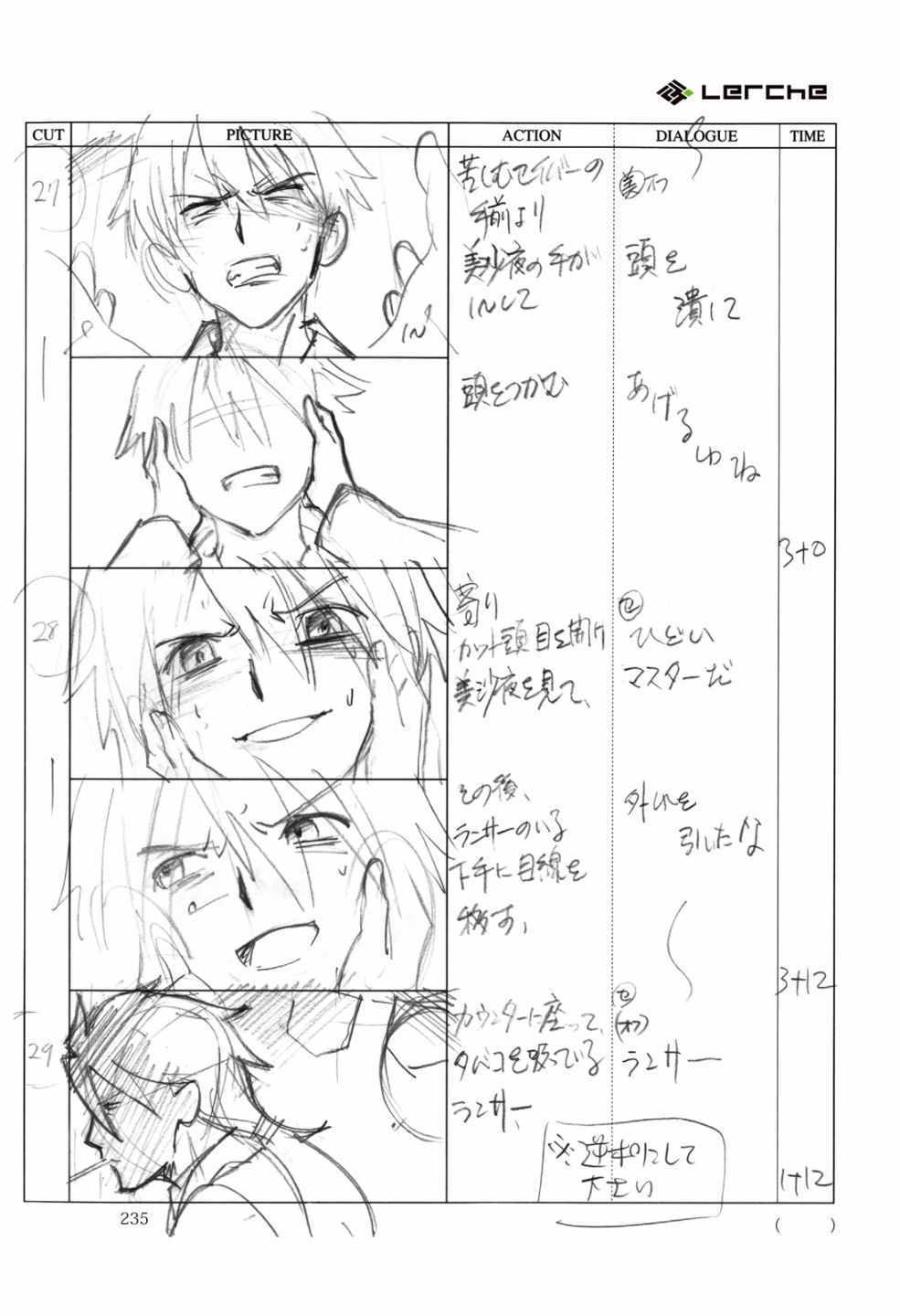 《Fate/Prototype官方画集》漫画 短篇