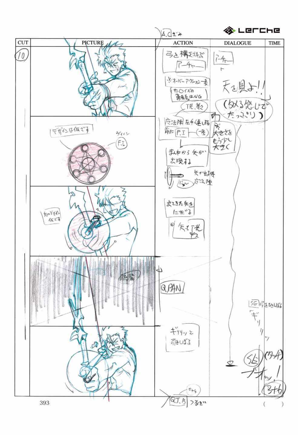 《Fate/Prototype官方画集》漫画 短篇