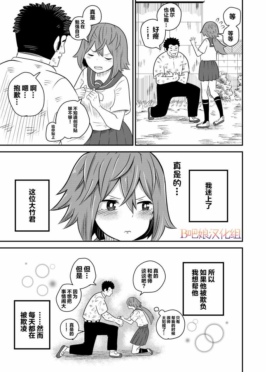 《遭受欺凌的他很帅气》漫画 001集