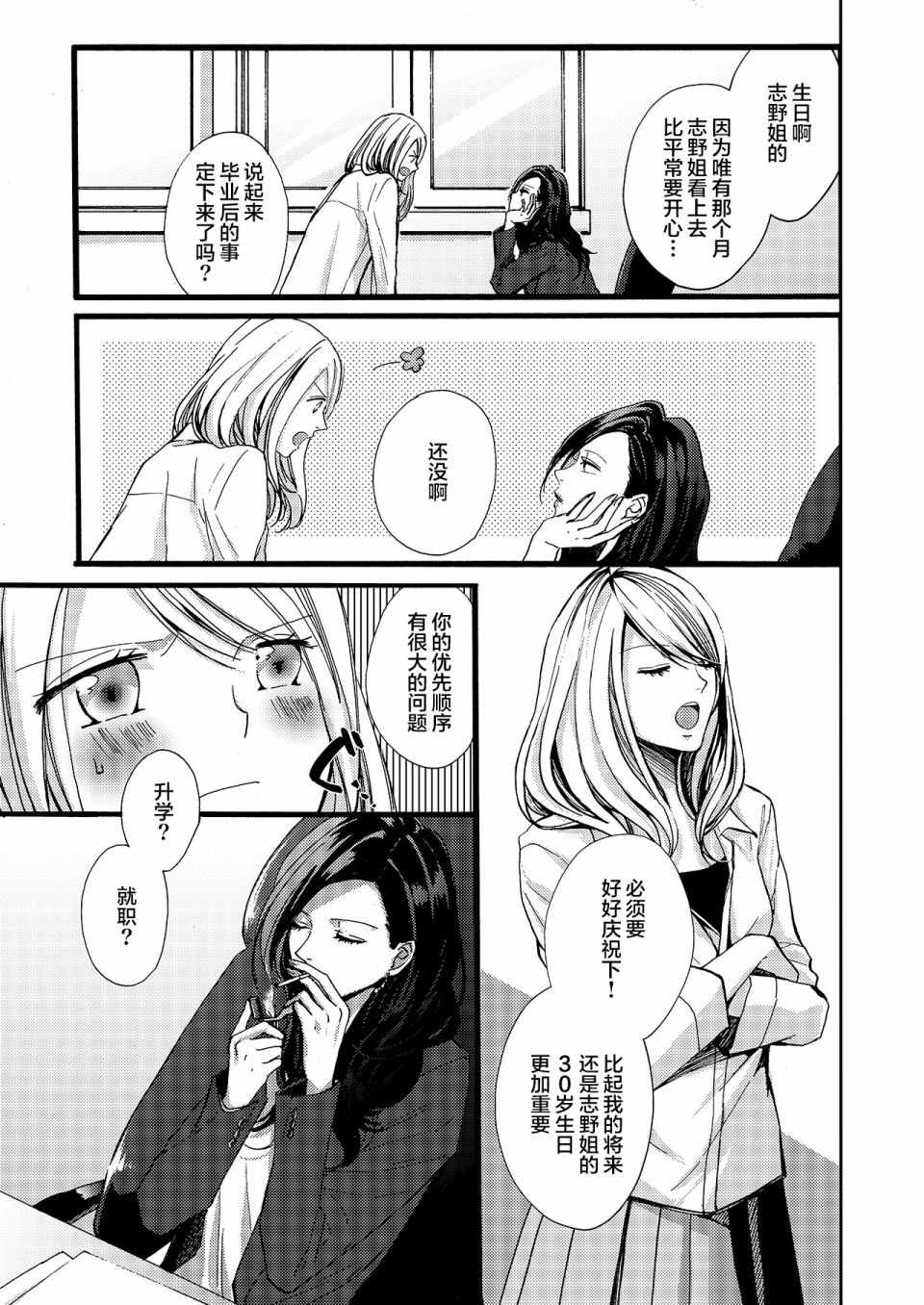 《每月都不嫌烦送生日礼物给我的兼职女孩》漫画 兼职女孩 短篇